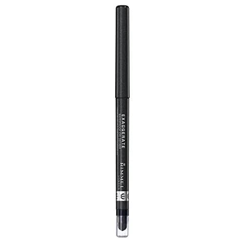 Rimmel London Exaggerate Waterproof Eye Definer Eyeliner, Starlit Black | Highly Pigmented, Long-Wearing, Built-In Smudger thumbnail 2