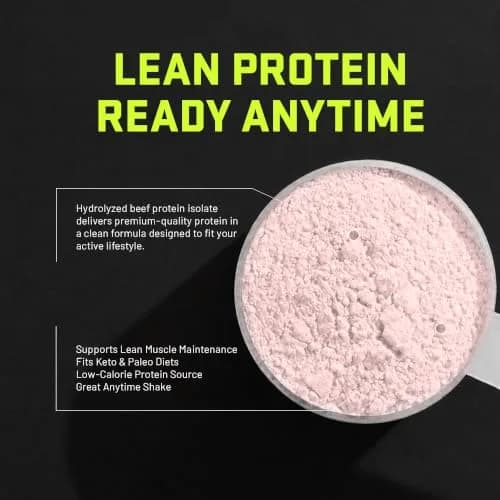 Ultimate Nutrition CarneBOLIC Beef Protein Isolate, Fruit Punch, 4 lb | Hydrolyzed Beef Protein for Muscle & Power thumbnail 6