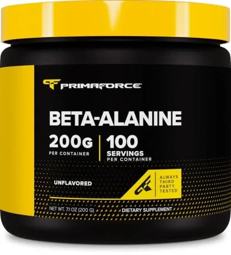 Primaforce Beta Alanine Powder 200g (7.1oz) | NSF Certified GMP Compliant Facility thumbnail 1