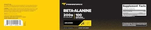 Primaforce Beta Alanine Powder 200g (7.1oz) | NSF Certified GMP Compliant Facility thumbnail 6