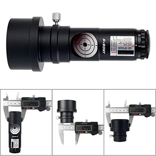 SVBONY Red Laser Collimator 1.25"/2" with 7 Brightness Levels | Newtonian & SCT Telescope Alignment Tool thumbnail 5