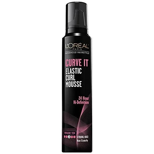 L'Oreal Paris Advances Hair Style Curve It Curl Mousse 8.3oz (Pack of 3) | Soft, Long-Lasting Curly Hair thumbnail 2