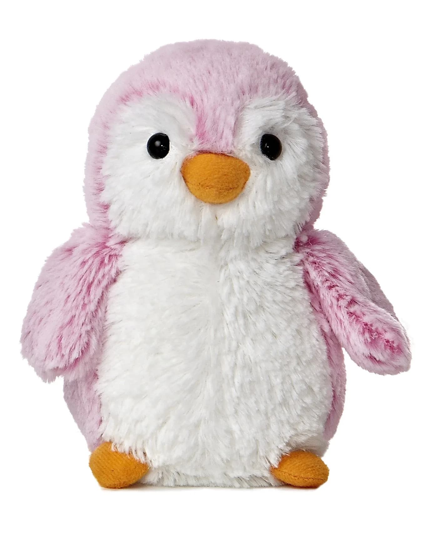 Aurora Pompom Penguin 6" Brights Pink | Soft Plush Toy for Kids & Collectors