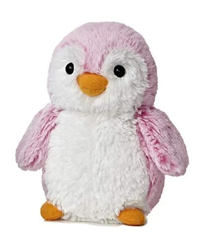 Aurora Pompom Penguin 6" Brights Pink | Soft Plush Toy for Kids & Collectors thumbnail 3