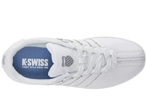 K-Swiss Kid's Classic VN Sneaker, White/White, 1 M Little Kid | Heritage Style with All-Day Support thumbnail 8