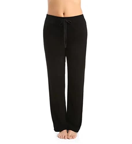 N Natori Women's Terry Lounge Pant Heather Grey Small | Casual Lounge Bottoms with Drawstring Waist thumbnail 3