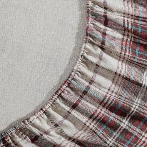 Eddie Bauer Twin Sheet Set with Fitted Sheet & Pillowcase | 100% Cotton Flannel for Cozy Comfort thumbnail 6