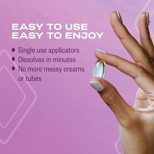 K-Y Liquibeads Silicone-Based Vaginal Moisturizer & Lube 6 Count | Estrogen-Free, Hormone-Free, Paraben-Free thumbnail 4