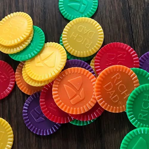 Rich Dad CASHFLOW Board Game, Educational Business & Finance Literacy Game for Ages 14+ (Purple, 11 x 15 inches) thumbnail 7