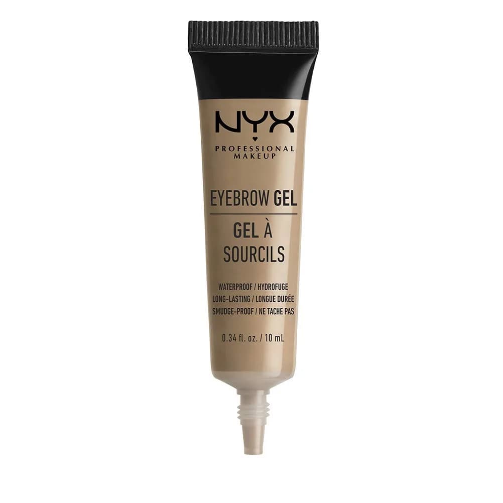 NYX PROFESSIONAL MAKEUP Eyebrow Gel, Blonde 10 ml (0.34 Fl Oz) | Waterproof Hold for Natural Brows - main product image