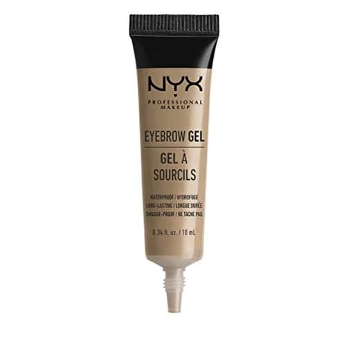 NYX PROFESSIONAL MAKEUP Eyebrow Gel, Blonde 10 ml (0.34 Fl Oz) | Waterproof Hold for Natural Brows thumbnail 1