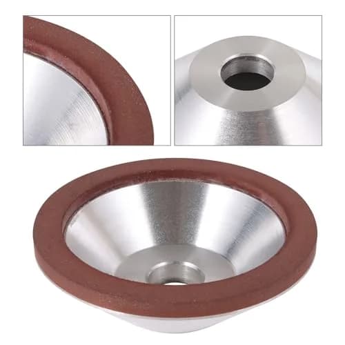 szzijia 4-Inch (100mm) Grit 180 Diamond Grinding Cup Wheel Concave Dish for Carbide, Metal & Stone | Low Thermal, Versatile thumbnail 3