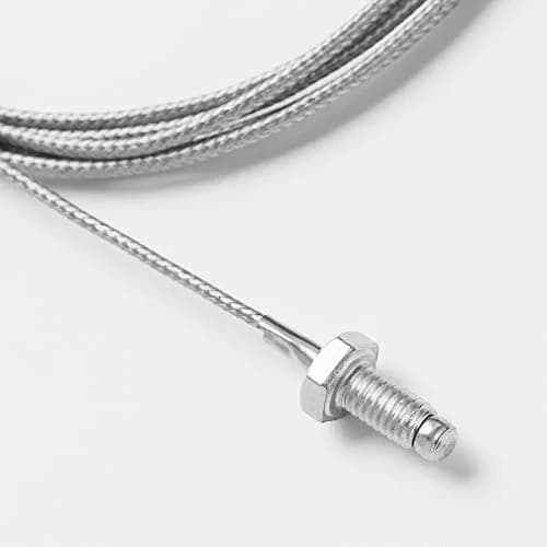 HiLetgo K Type Temperature Sensor Probes 1M Stainless Steel | 0-400°C Range, M6 Screw, 5 Pack thumbnail 4