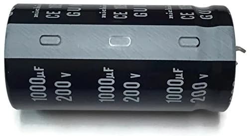 Nichicon 105°C Electrolytic Capacitor 1000uF 200V | High Temp, 20% Tolerance (70-120 chars) thumbnail 1