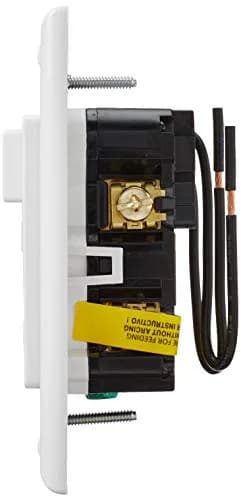 Leviton AFSW1-W 15A AFCI/Switch Combination Outlet, 125V, White | Protects Against Electrical Fires thumbnail 5