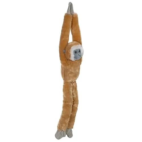 WILD REPUBLIC Hanging Monkeys White Handed Gibbon Stuffed Animal 51 cm (20") | Educational Toy for Kids thumbnail 1