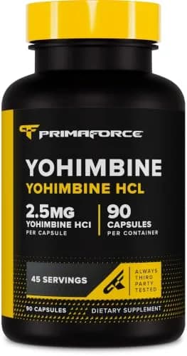 Primaforce Yohimbine HCl 2.5mg | Supports weight loss & sexual wellness thumbnail 1