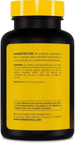 Primaforce Yohimbine HCl 2.5mg | Supports weight loss & sexual wellness thumbnail 4