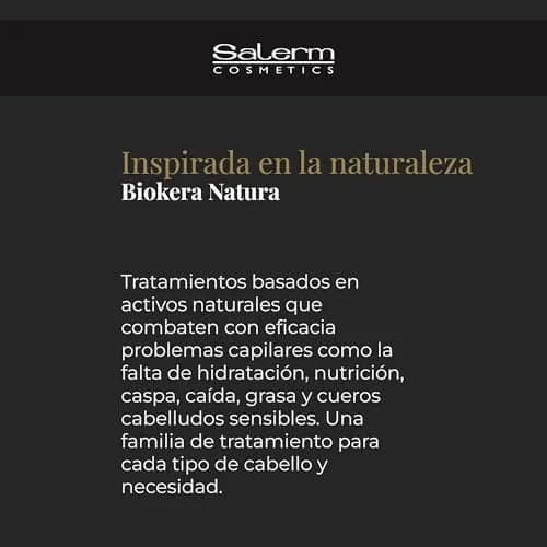 Salerm Biokera Natura Moisturizing Shampoo for Unisex, 10.8 Oz | Hydrates & Nourishes Dry Hair thumbnail 5