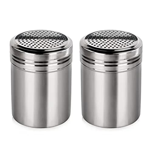 New Star Foodservice Stainless Steel Dredge Shaker 10 oz | Professional Kitchen Tool for Seasoning thumbnail 1