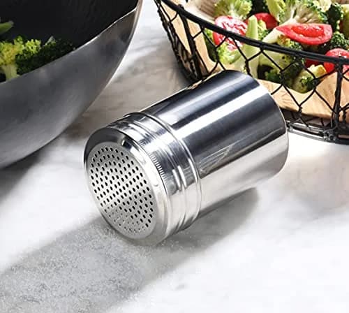 New Star Foodservice Stainless Steel Dredge Shaker 10 oz | Professional Kitchen Tool for Seasoning thumbnail 6