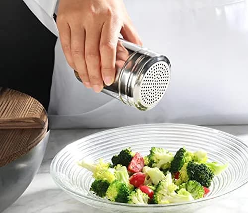 New Star Foodservice Stainless Steel Dredge Shaker 10 oz | Professional Kitchen Tool for Seasoning thumbnail 7