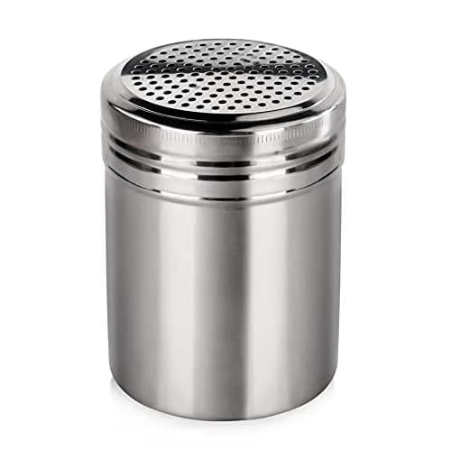 New Star Foodservice Stainless Steel Dredge Shaker 10 oz | Professional Kitchen Tool for Seasoning thumbnail 2