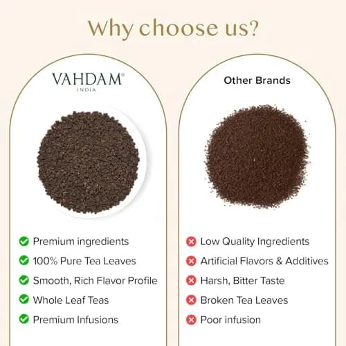 VAHDAM Assam CTC Black Tea Loose Leaf 12oz | Premium Indian Tea with Rich Flavor and High Caffeine thumbnail 3