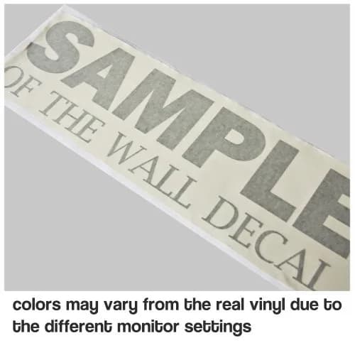 DigTour WallArt Vinyl Wall Lettering Words Wall Quotes Black | Customizable Quote Wall Decal thumbnail 2