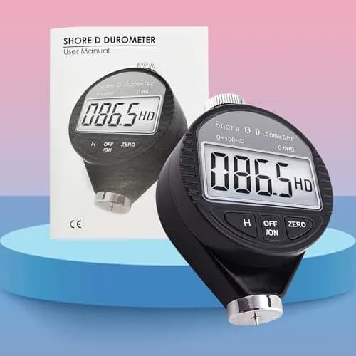Gain Express Shore D Hardness Tester 87mm x 56mm x 25mm | Precise Digital Durometer for Rubber & Plastics thumbnail 3