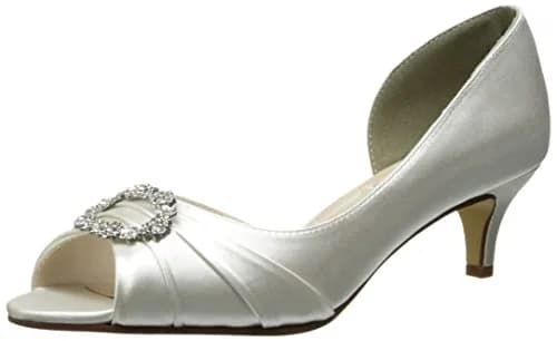 Touch Ups Kennedy D'Orsay Pump White 7.5 M US | Bridal & Prom Footwear thumbnail 1
