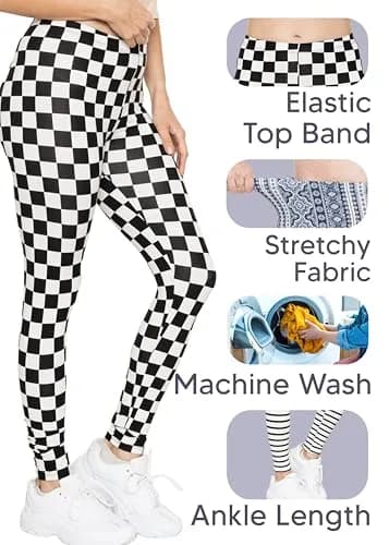 STRETCH IS COMFORT Women’s Full Length Leggings Kelly Green Large | Mid-Rise, 95% Polyester, Comfortable Fit thumbnail 5