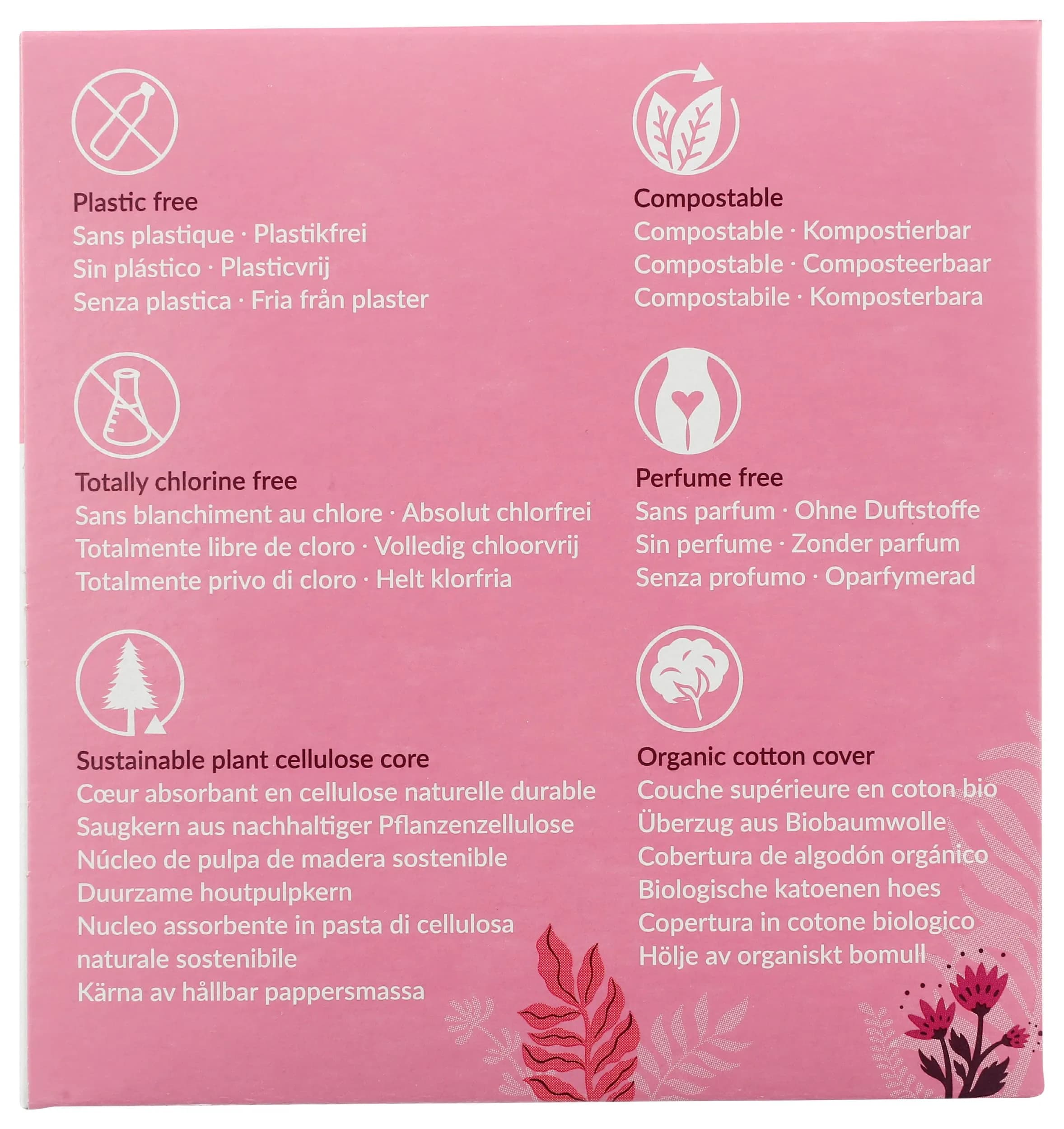 Natracare Ultra Extra Pads with Wings, Super, 10 Count (1 Pack) | Certified Organic Cotton & Ecologically Certified Cellulose Pulp - view 6