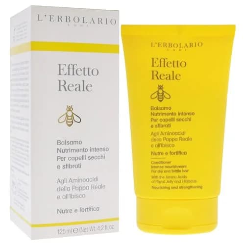 L'Erbolario Effetto Reale Intense Nourishment Conditioner - 4.2 Oz | Strengthens & Repairs Damaged Hair thumbnail 3