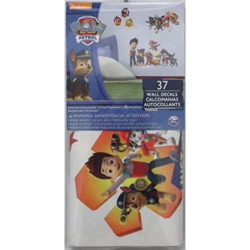 RoomMates Paw Patrol Peel & Stick Wall Decals 10 inch x 18 inch | Repositionable, Removable Vinyl for Kids' Rooms thumbnail 4
