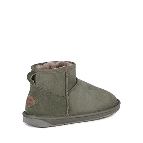 EMU Stinger Micro Womens Boot, Charcoal, US 8 | Water-Resistant Sheepskin Comfort thumbnail 4