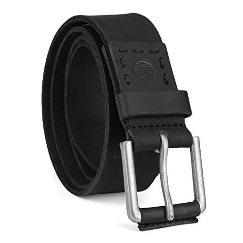 Timberland Men's 40mm Pull Up Leather Belt, Black, 40 (101.6 cm / 40 in) | Genuine Leather Belt for Jeans & Dress thumbnail 1