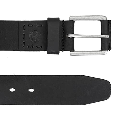 Timberland Men's 40mm Pull Up Leather Belt, Black, 40 (101.6 cm / 40 in) | Genuine Leather Belt for Jeans & Dress thumbnail 2