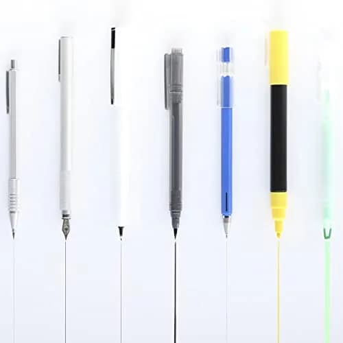 MUJI Aluminum Fountain Pen Black Ink | Smooth Writing Instrument thumbnail 2