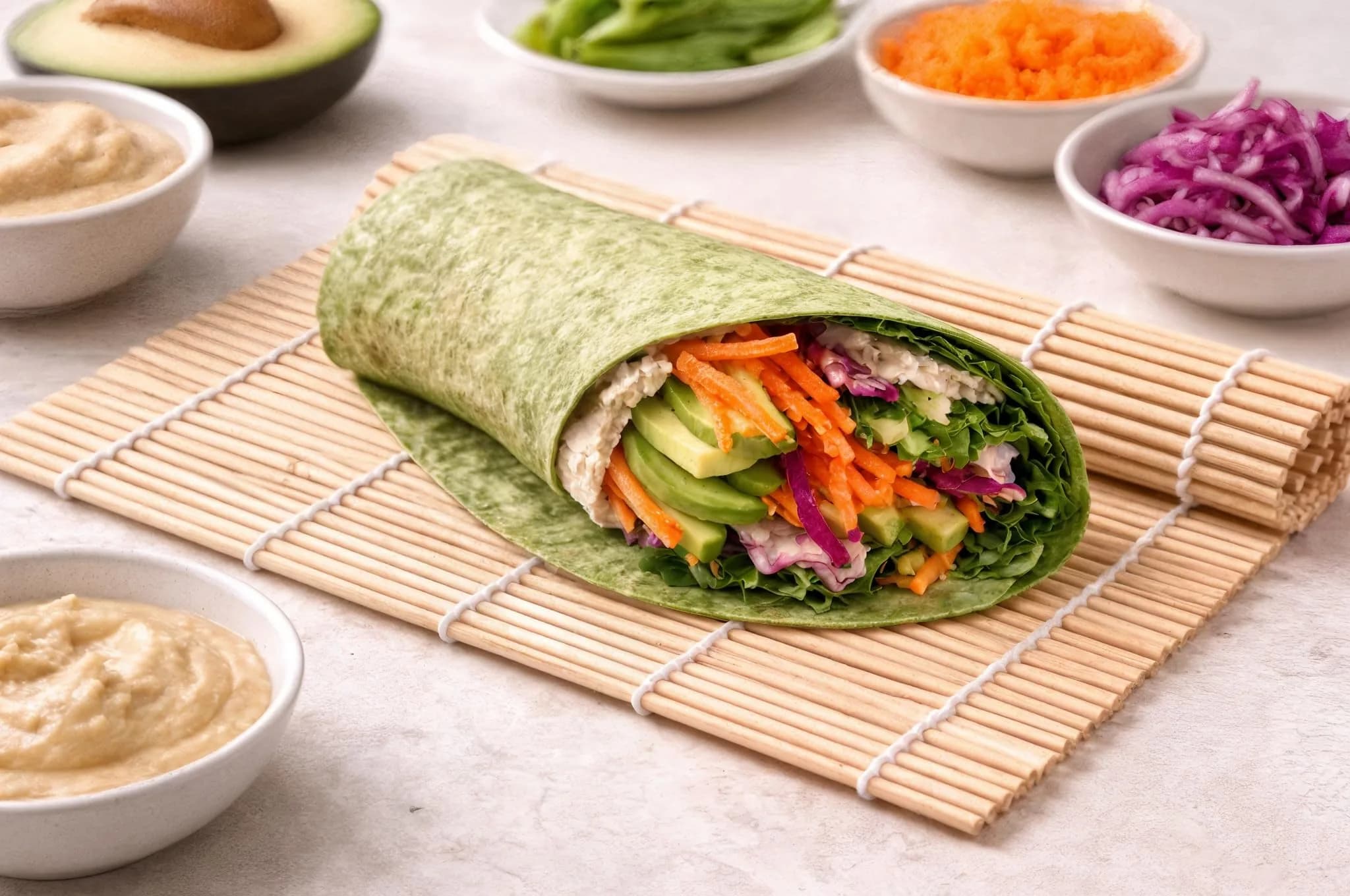 BS Bamboo Sushi Rolling Mat 22.8cm x 23.8cm (9" x 9.375") | Authentic USA Import - view 8
