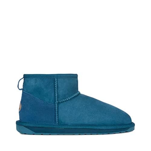 EMU Stinger Micro Womens Ankle Boot, Chocolate | Water-Resistant Sheepskin, US 11 thumbnail 1