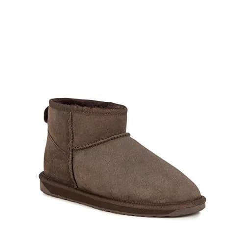 EMU Stinger Micro Womens Ankle Boot, Chocolate | Water-Resistant Sheepskin, US 11 thumbnail 5