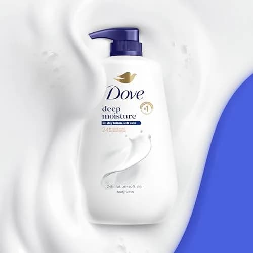 Dove Deep Moisture Body Wash 900ml (30.6 Fl Oz) | 24-Hour Hydration for Dry Skin thumbnail 4