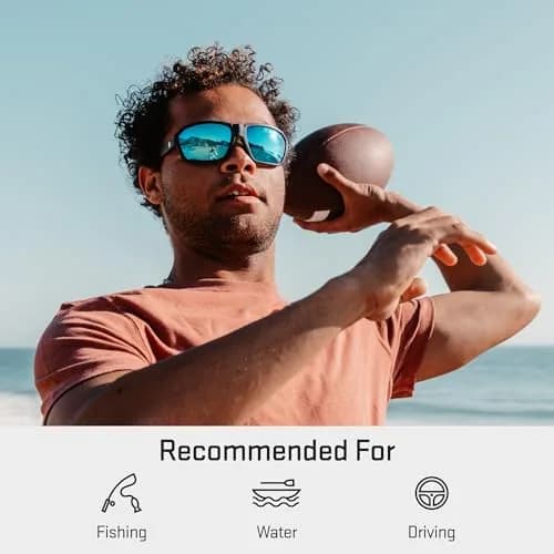 Revant Replacement Lenses for Oakley Fast Jacket, Pol Ice Blue | Polarized Impact-Resistant Impact & UV thumbnail 6