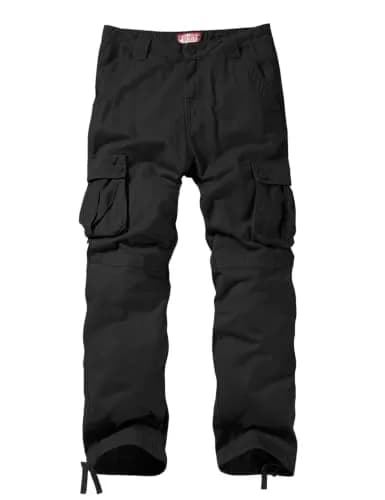 Match Men's Casual Wild Cargo Pants 38 | Classic Straight Fit for Outdoors & Work thumbnail 5