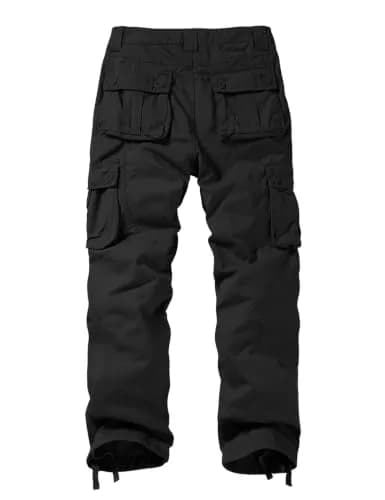 Match Men's Casual Wild Cargo Pants 38 | Classic Straight Fit for Outdoors & Work thumbnail 6