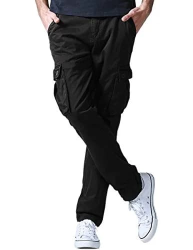 Match Men's Casual Wild Cargo Pants 38 | Classic Straight Fit for Outdoors & Work thumbnail 2