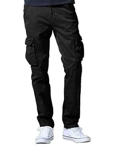 Match Men's Casual Wild Cargo Pants 38 | Classic Straight Fit for Outdoors & Work thumbnail 3