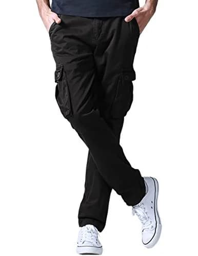 Match Men's Casual Wild Cargo Pants 38 | Classic Straight Fit for Outdoors & Work thumbnail 4