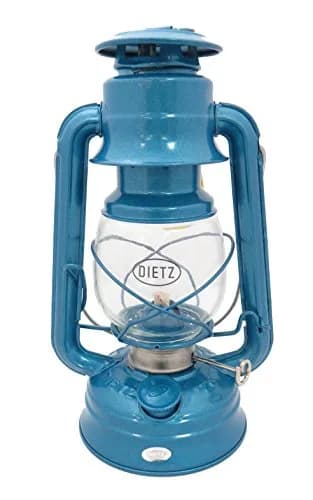 Dietz #76 Original Oil Burning Lantern Blue | Classic Fuel Lamp for Camping & Decor thumbnail 1